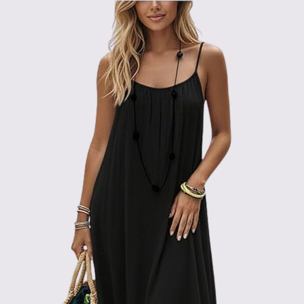 Nuance | Adjustable Open-Back Dress